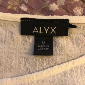 Alyx Tops - Beautiful white flowy top!!! Alyx Tops - Beautiful white flowy top!!!